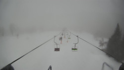 Lanovka - pohled dolů