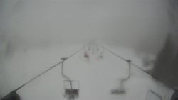 Lanovka - pohled dolů