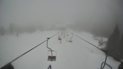 Lanovka - pohled dolů