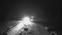 Lanovka - pohled dolů