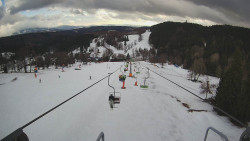 Lanovka - pohled dolů