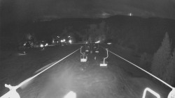 Lanovka - pohled dolů