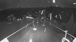 Lanovka - pohled dolů