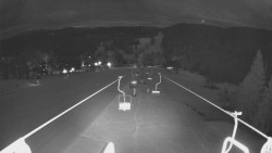 Lanovka - pohled dolů