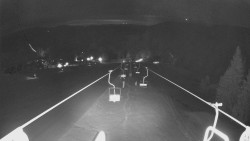 Lanovka - pohled dolů