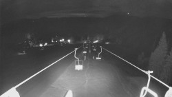 Lanovka - pohled dolů