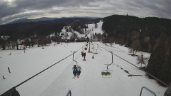 Lanovka - pohled dolů