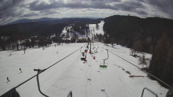 Lanovka - pohled dolů