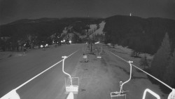 Lanovka - pohled dolů