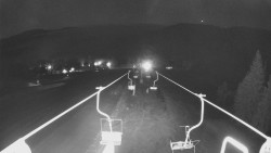 Lanovka - pohled dolů