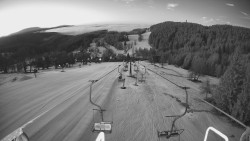 Lanovka - pohled dolů