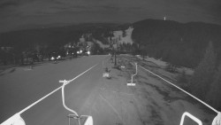 Lanovka - pohled dolů