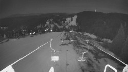 Lanovka - pohled dolů