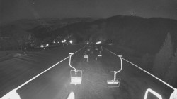 Lanovka - pohled dolů