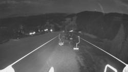 Lanovka - pohled dolů