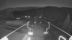 Lanovka - pohled dolů