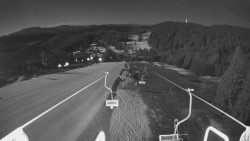 Lanovka - pohled dolů