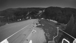 Lanovka - pohled dolů