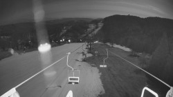 Lanovka - pohled dolů