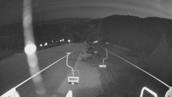 Lanovka - pohled dolů