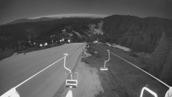 Lanovka - pohled dolů