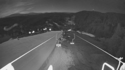 Lanovka - pohled dolů