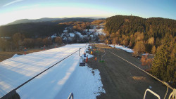 Lanovka - pohled dolů