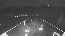 Lanovka - pohled dolů