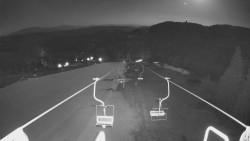 Lanovka - pohled dolů