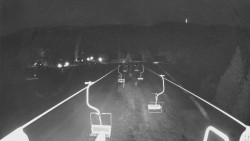 Lanovka - pohled dolů