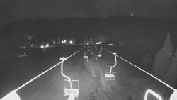 Lanovka - pohled dolů