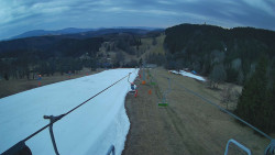 Lanovka - pohled dolů