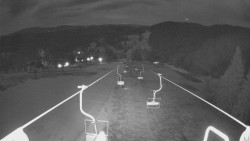 Lanovka - pohled dolů