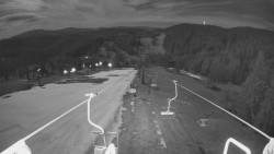 Lanovka - pohled dolů