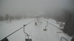 Lanovka - pohled dolů