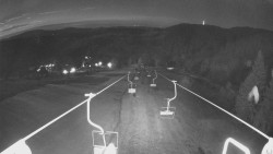 Lanovka - pohled dolů