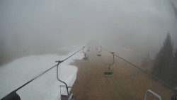 Lanovka - pohled dolů