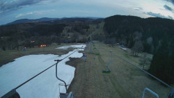 Lanovka - pohled dolů