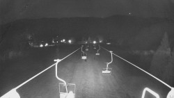 Lanovka - pohled dolů