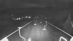 Lanovka - pohled dolů