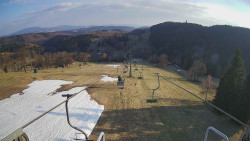 Lanovka - pohled dolů