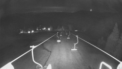 Lanovka - pohled dolů