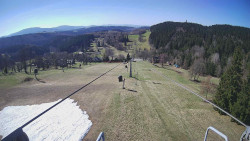 Lanovka - pohled dolů