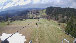 Lanovka - pohled dolů