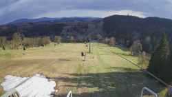 Lanovka - pohled dolů