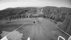 Lanovka - pohled dolů