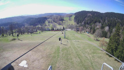 Lanovka - pohled dolů