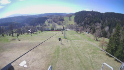 Lanovka - pohled dolů