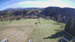 Lanovka - pohled dolů