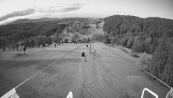 Lanovka - pohled dolů